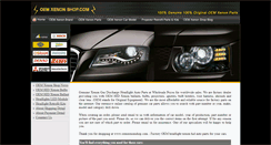 Desktop Screenshot of oemxenonshop.com